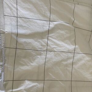 Brooklinen Classic Percale Duvet Cover - Full/Queen / Window Pane